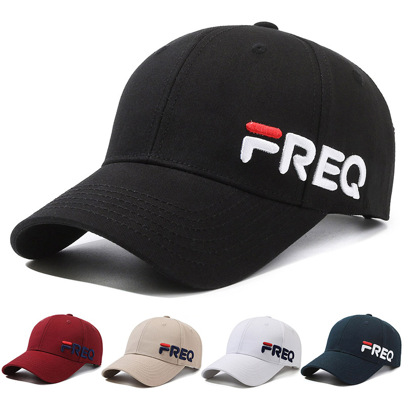FREQ 斜纹棉【2023新款】韩版潮流棒球帽