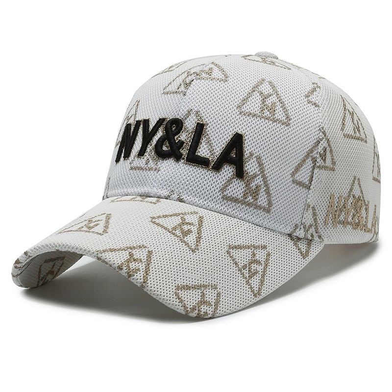 NY&LA三角标网帽
