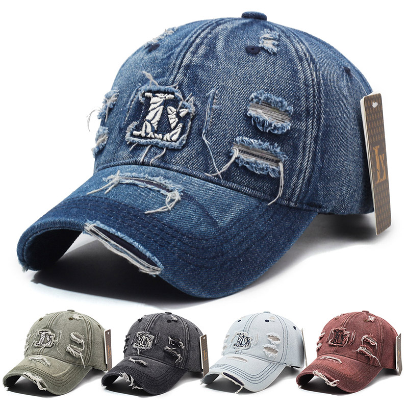 YXF-122艾路唯牛仔破边